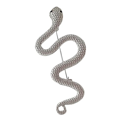 Hkfgdjdl Damen-Brosche, elegante goldfarbene Schlangen-Brosche, praktische Legierung, Strass, Tier-Brosche, Anstecknadel für Mode-Enthusiasten und Schmuckliebhaber Hkfgdjdl Damen-Brosche, elegante goldfarbene Schlangen-Brosche, praktische Legierung, Strass, Tier-Brosche, Anstecknadel für Mode-Enthusiasten und Schmuckliebhaber von Hkfgdjdl