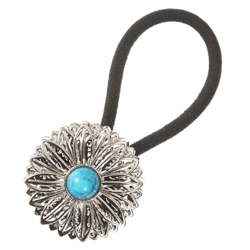 Hkfgdjdl Elastische Haargummis, ethnische elastische Haargummis, einfache Haargummis, Pferdeschwanz-Halter, Haarringe, bezaubernd, einfaches Haargummi für Mädchen von Hkfgdjdl