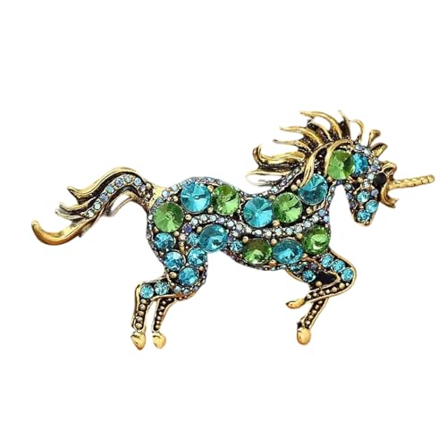 Hkfgdjdl Elegante Einhorn-Brosche für Damen, tragbar, Legierung, Schmuck-Accessoire für den täglichen Gebrauch und besondere Anlässe Hkfgdjdl Elegante Einhorn-Brosche für Damen, tragbar, Legierung, Schmuck-Accessoire für den täglichen Gebrauch und besondere Anlässe von Hkfgdjdl