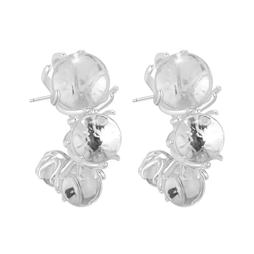 Hkfgdjdl Elegante klare Perlenohrringe für Frauen, schlichtes Design, leicht und bequem für den täglichen Gebrauch oder besondere Anlässe Hkfgdjdl Elegante klare Perlenohrringe für Frauen, schlichtes Design, leicht und bequem für den täglichen Gebrauch oder besondere Anlässe von Hkfgdjdl