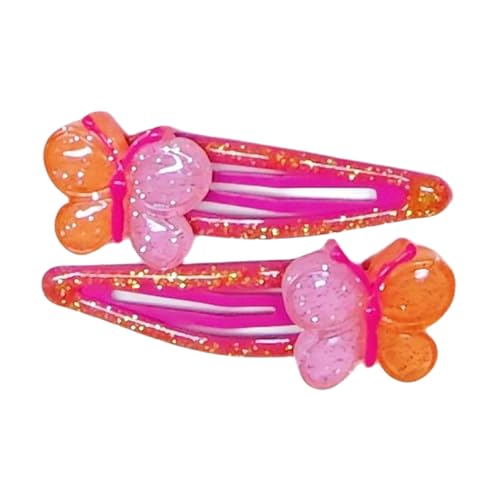 Hkfgdjdl Mädchen-Haarspange, Wassermelonen-Haarspange, Schmetterling-Kopfschmuck, Schneckenform, süße 2000er-Jahre-Mädchen-Haarnadeln von Hkfgdjdl