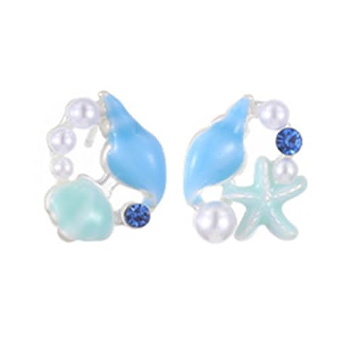 Hkfgdjdl Modische Strand-Clip-Ohrringe für Damen, ohne Muscheln, Seesterne, Schmuck mit verstellbaren Designs Hkfgdjdl Modische Strand-Clip-Ohrringe für Damen, ohne Muscheln, Seesterne, Schmuck mit verstellbaren Designs von Hkfgdjdl