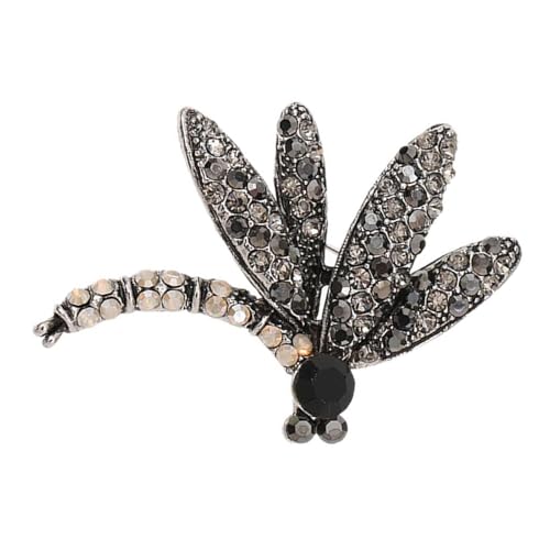 Hkfgdjdl Strass-Brosche mit sicherem Verschluss, leichte Legierung, Anstecknadel, Zubehör für Partys und formelle Veranstaltungen von Hkfgdjdl