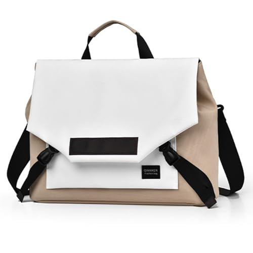Hkfgdjdl Wasserdichte Umhängetasche, lässige Kuriertasche, Crossbody-Tasche mit reflektierenden Streifen, Laptoptasche für Männer und Frauen Hkfgdjdl Wasserdichte Umhängetasche, lässige Kuriertasche, Crossbody-Tasche mit reflektierenden Streifen, Laptoptasche für Männer und Frauen von Hkfgdjdl