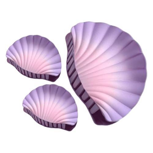 Hlagmix Mädchen Klammerhaarspangen | Muschelform Spangen Für Dickes Haar,Hochfester Halt Hochwertiges Accessoire Für Hochzeit Fest Abend Freizeit von Hlagmix