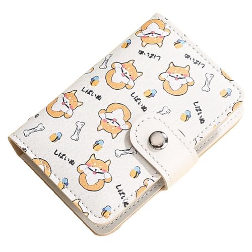 Hlennotor Mini-Kreditkartenetui mit 20 Kartenfächern + 2 Ausweisfächern, Anti-Entmagnetisierungs-Bankkartenetui, Münzgeldbörse, Langlebig, 10,5 X 2 X 7,2 cm von Hlennotor