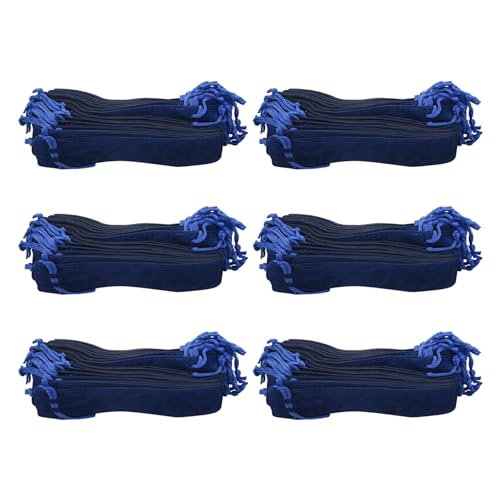 Hlxnyami 300 StüCk Blau Samt Federbeutel HüLle Inhaber Einzelne Stift Tasche Fall Bleistiftbeutel von Hlxnyami