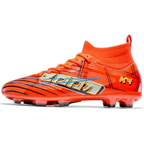 Hmhnsya Fußballschuhe Herren Professionelle Trainings Spike Hoher Knöchel für Kinder Unisex Turnschuhe von Hmhnsya