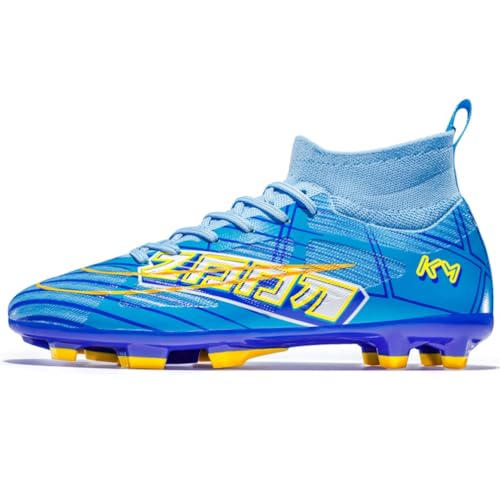 Hmhnsya Fußballschuhe Herren Professionelle Trainings Spike Hoher Knöchel für Kinder Unisex Turnschuhe von Hmhnsya