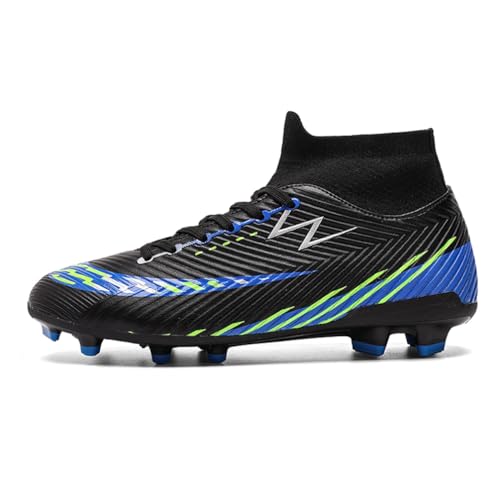 Hmhnsya Fußballschuhe Herren Professionelle Trainings Spike Hoher Knöchel für Kinder Unisex Turnschuhe von Hmhnsya