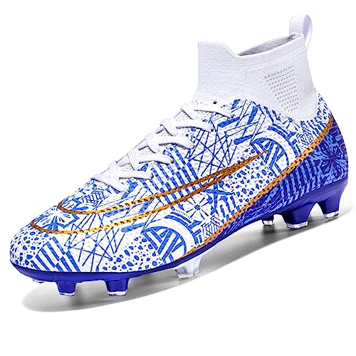 Hmhnsya Unisex Fußballschuhe Herren Professionelle High Top Spike Cleats Athletics Für Jugendliche Kinder Hmhnsya Unisex Fußballschuhe Herren Professionelle High Top Spike Cleats Athletics Für Jugendliche Kinder von Hmhnsya
