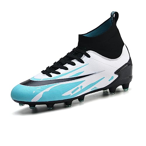 Hmhnsya Unisex Fußballschuhe Herren Professionelle High Top Spike Cleats Athletics Für Jugendliche Kinder von Hmhnsya