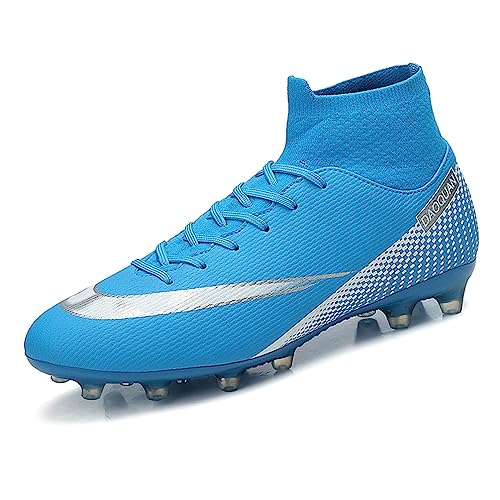 Hmhnsya Unisex Fußballschuhe Herren Professionelle High Top Spike Cleats Athletics Für Jugendliche Kinder von Hmhnsya
