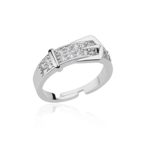 Hmsanase Ring Ringe Damen Bijouterie Herren Ringe Für Damen, Bar-Öffnungsring, Hochzeit, Größenverstellbar, Jz4359P von Hmsanase