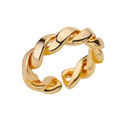 Hmsanase Ring Ringe Damen Bijouterie Herren Ringe Für Frauen, Verstellbarer Ring, Mini-Kristallperlen, Fingerringe, Weiblich, Jz5111G von Hmsanase