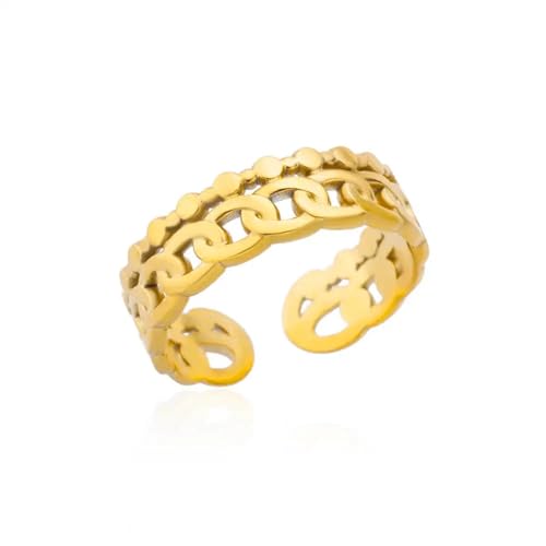 Hmsanase Ring Ringe Damen Bijouterie Herren Vintage Doppel Geometrische Ringe Für Frauen Herz Schmetterling Ring Femme Hochzeit Jz4800G von Hmsanase