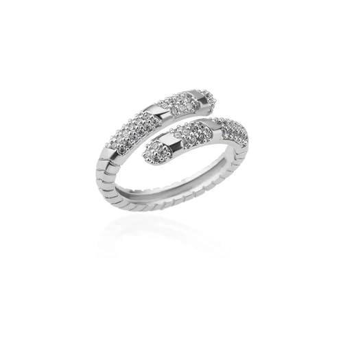 Hmsanase Ring Ringe Damen Bijouterie Herren Vintage-Ringe Für Damen, Ring, Paar, Hochzeit, Silber von Hmsanase