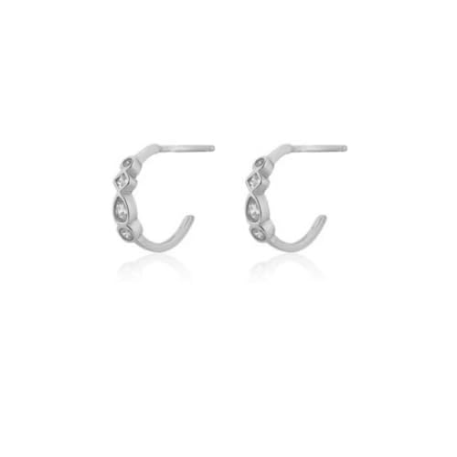 Ohrringe Ohrstecker Damen Schmuck Earrings Bunter Piercing-Ohrstecker Für Damen, Seeblau, Türkis, Anhänger, Tropfen, Party, Pendiente W0279-S von Hmsanase