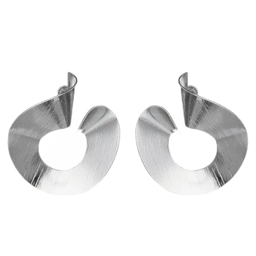 Ohrringe Ohrstecker Damen Schmuck Earrings Mode Einfache Geometrische Unregelmäßige Stud Ohrringe Für Frauen Spirale Ohr Stud Weibliche von Hmsanase