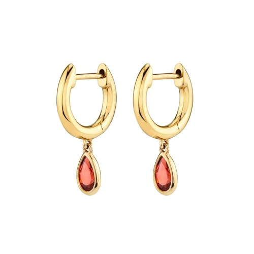 Ohrringe Ohrstecker Damen Schmuck Earrings Wassertropfen-Ohrringe Für Damen, Exquisiter Piercing-Anhänger, Baumelnder Ohrring, Modisch, Jqh0009-Gg-5 von Hmsanase