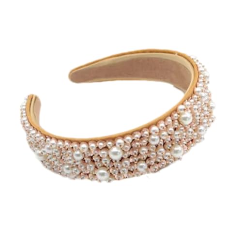 Breiter Haarreif für Damen, gepolstert, Brautschmuck, Hochzeit, Stirnbänder 1 von Hndudnff
