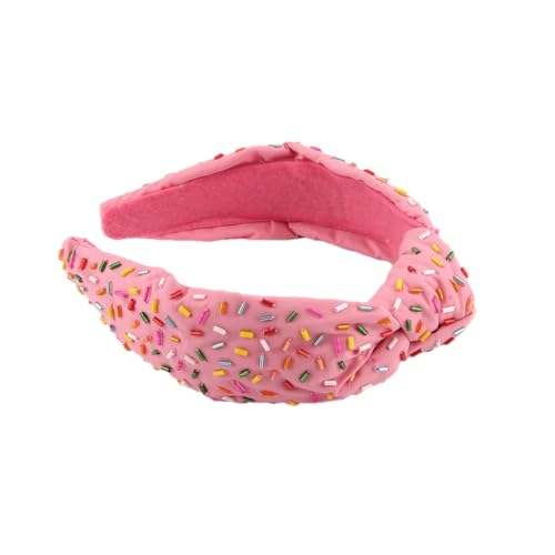 Breiter Haarreif für Damen, mit Perlen, Strand, Bohemia, Hochzeit, Haarband 2 von Hndudnff