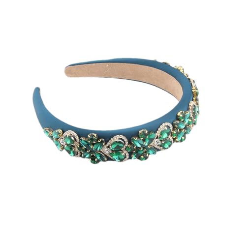 Damen-Haarbänder mit Kristall, gepolstert, für Hochzeit, Party, 2 Stück Damen-Haarbänder mit Kristall, gepolstert, für Hochzeit, Party, 2 Stück von Hndudnff