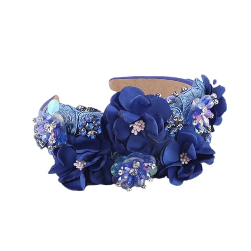 Damen-Haarband mit Strasssteinen, Vintage-Stil, für Party, Hochzeit, 9 von Hndudnff