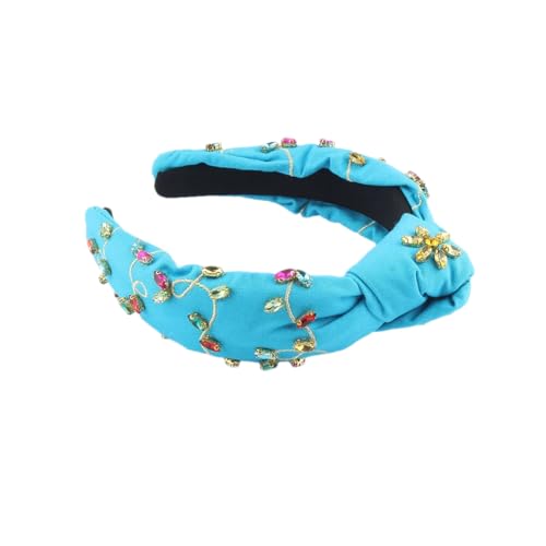 Damen-Haarband mit eingelegter Skala, Strass, Kristall, Blume, Mittelknoten, Handband, Party-Haarband 1 Damen-Haarband mit eingelegter Skala, Strass, Kristall, Blume, Mittelknoten, Handband, Party-Haarband 1 von Hndudnff