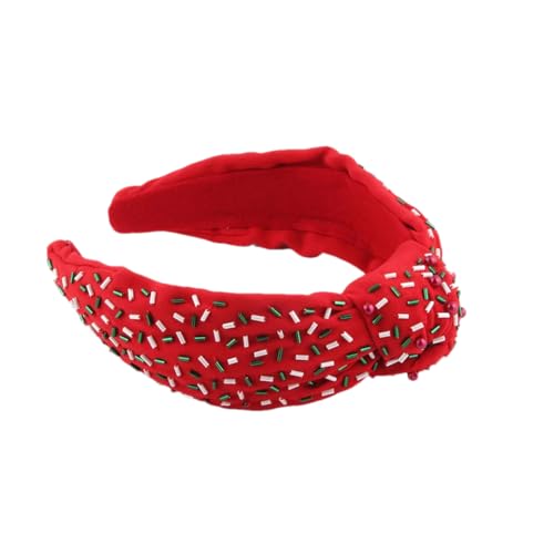 Hndudnff Breiter Haarreif für Damen, mit Perlen, Strand, Bohemia, Hochzeit, Haarband, 4 Hndudnff Breiter Haarreif für Damen, mit Perlen, Strand, Bohemia, Hochzeit, Haarband, 4 von Hndudnff