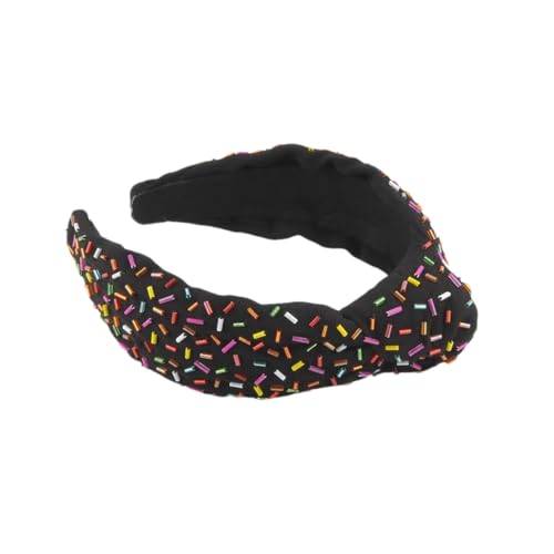 Hndudnff Breites Haarband für Damen, mit Perlen, Strand, Bohemia, Hochzeit, Haarband, 3 Stück Hndudnff Breites Haarband für Damen, mit Perlen, Strand, Bohemia, Hochzeit, Haarband, 3 Stück von Hndudnff
