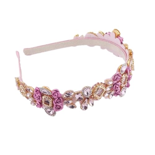 Hndudnff Damen Strass-Stirnband, formelle Veranstaltung, schmales Haarband, Größe 13 von Hndudnff