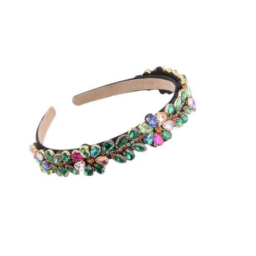 Hndudnff Haarreif für Damen, Hochzeit, Party, Bohemia, Weihnachts-Stirnband, Größe 14 von Hndudnff