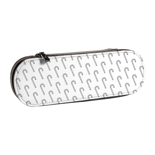 Hnnkloy Leder-Federmäppchen-Organizer für die Aufbewahrung von Schreibwaren, Linienblätter von Hnnkloy