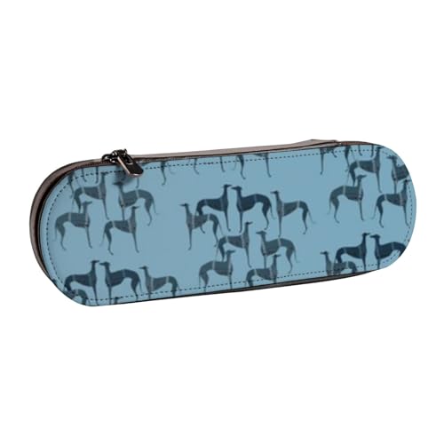 Hnnkloy Leder-Federmäppchen-Organizer für die Aufbewahrung von Schreibwaren von Hnnkloy