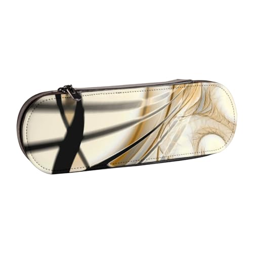 Hnnkloy Leder-Federmäppchen-Organizer zur Aufbewahrung von Schreibwaren, Musiknoten von Hnnkloy