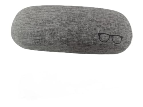 Ragbares Brillenetui, Anti-Rutsch Brillenetui mit 4 Pcs Antirutschige Ohrpolster,Tragbare Brillen Etui mit Wildlederfutter,Multifunktional Brillenetuis für Reisen & Geschäftsreisen (14 × 5 × 2 cm) von Hnonoxy