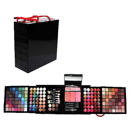 177 Farben Lidschatten Palette, Lipgloss-Concealer-Kit Schönheits-Make-up, All-in-One-Make-up-Set mit Spiegelapplikatoren von HoGeGe