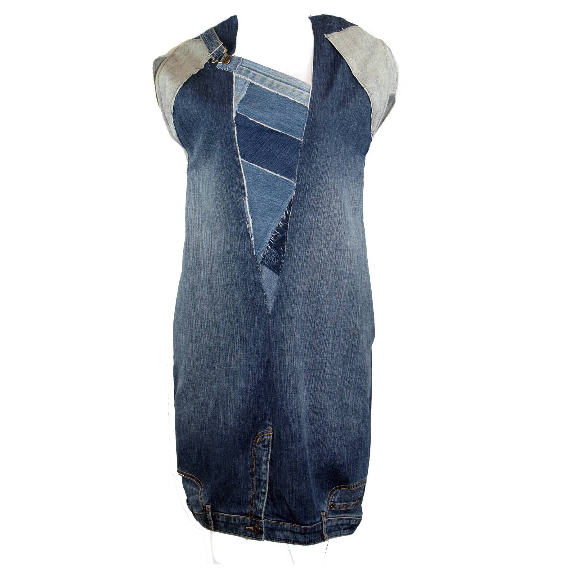 Denim-Kleid Auf Den Kopf Denim-Kleid Auf Den Kopf von HoardCoutureFashion