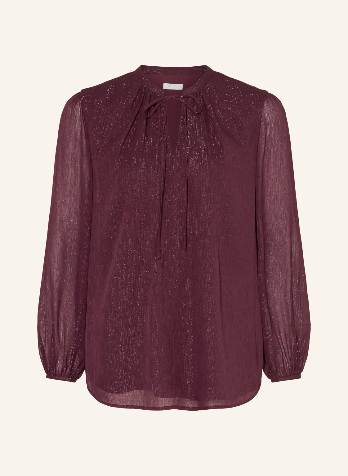 Hobbs Bluse Vivien Mit Glitzergarn lila von Hobbs