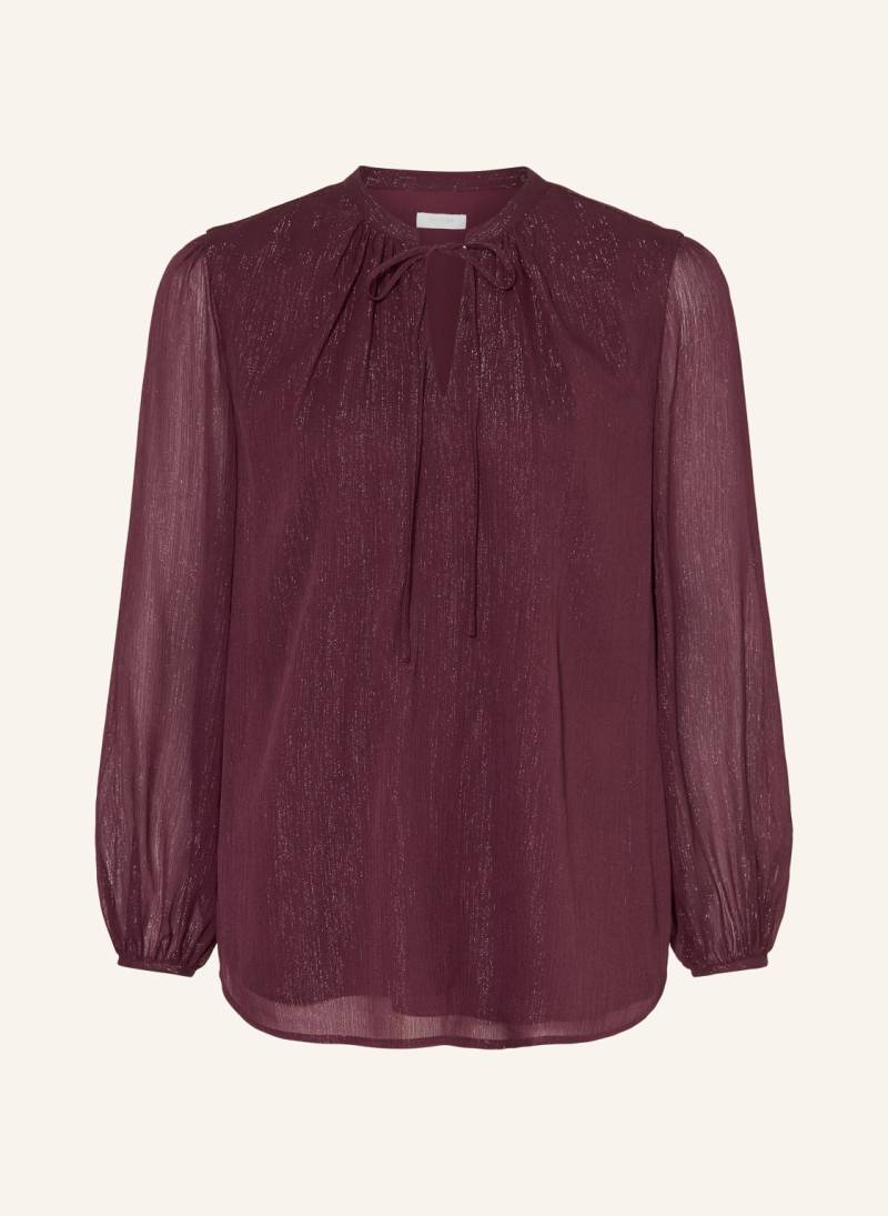 Hobbs Bluse Vivien Mit Glitzergarn lila von Hobbs