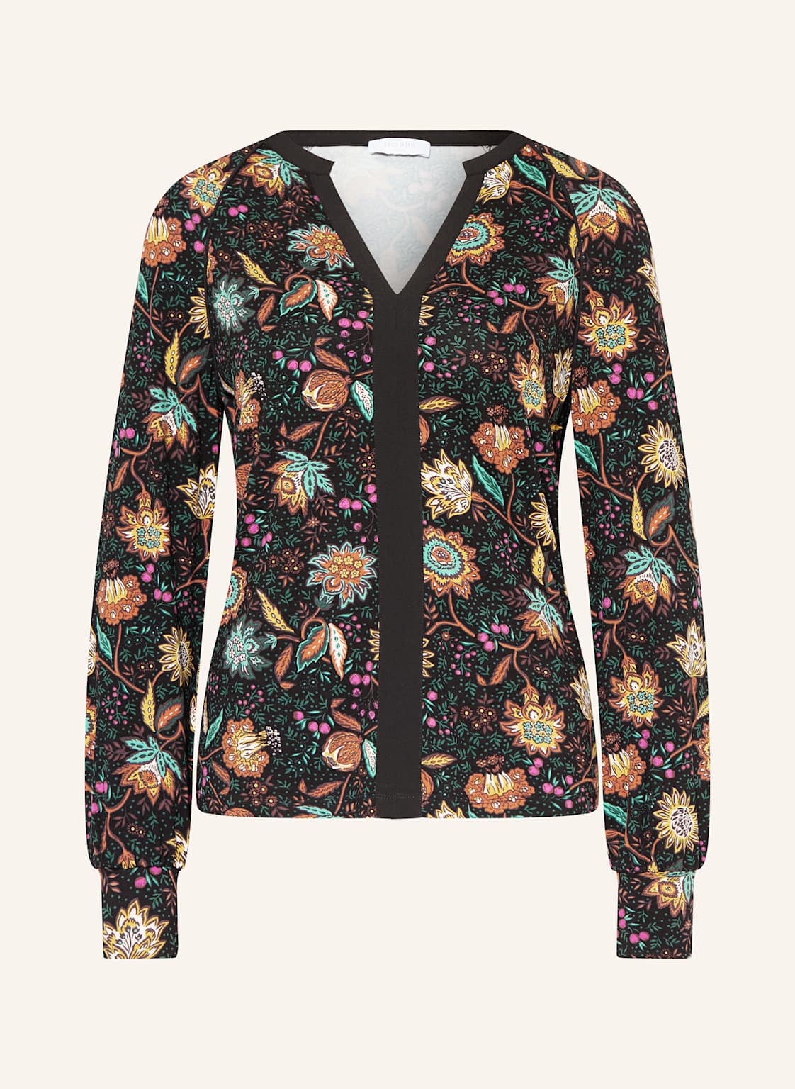 Hobbs Blusenshirt Zelia Aus Jersey schwarz von Hobbs