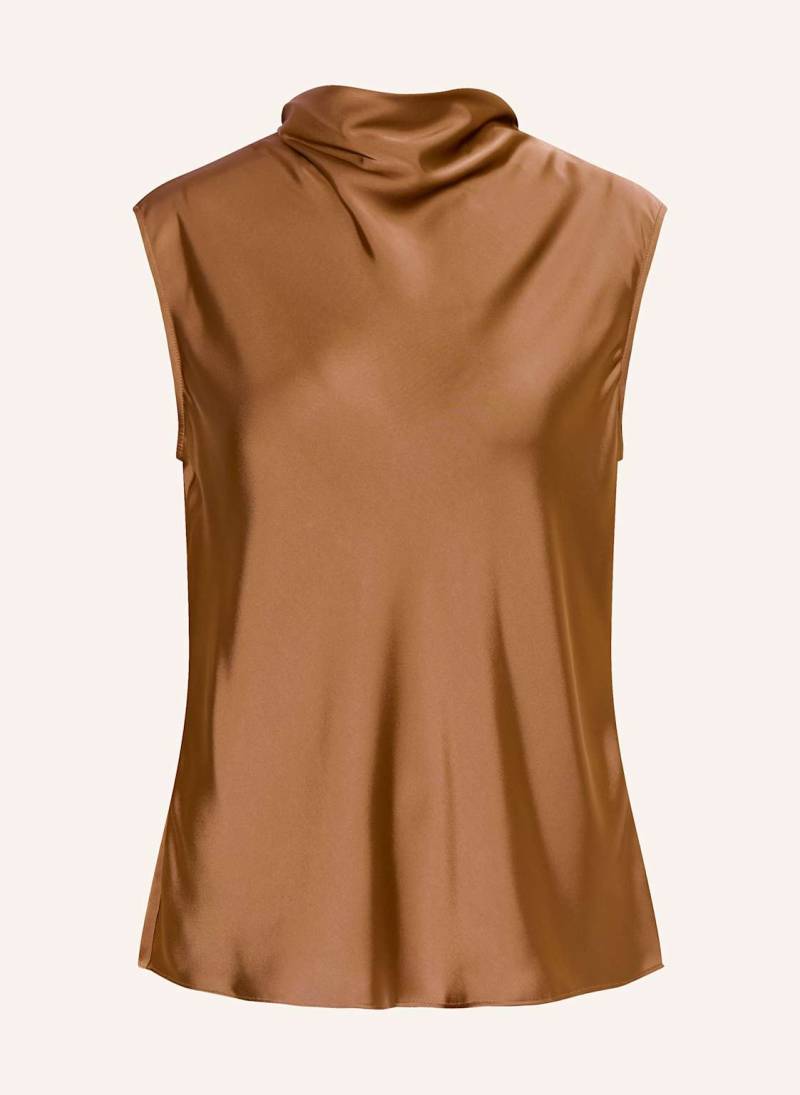 Hobbs Blusentop Gigi Aus Satin rot von Hobbs