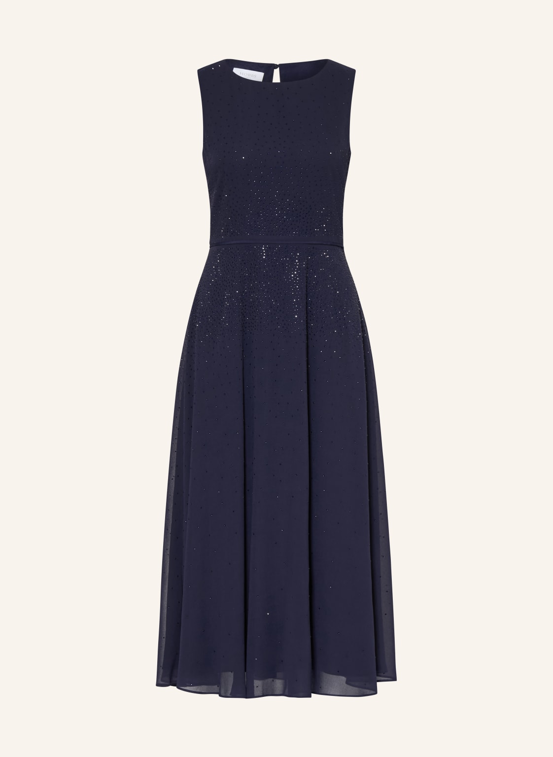 Hobbs Kleid Kiki Mit Schmucksteinen blau von Hobbs