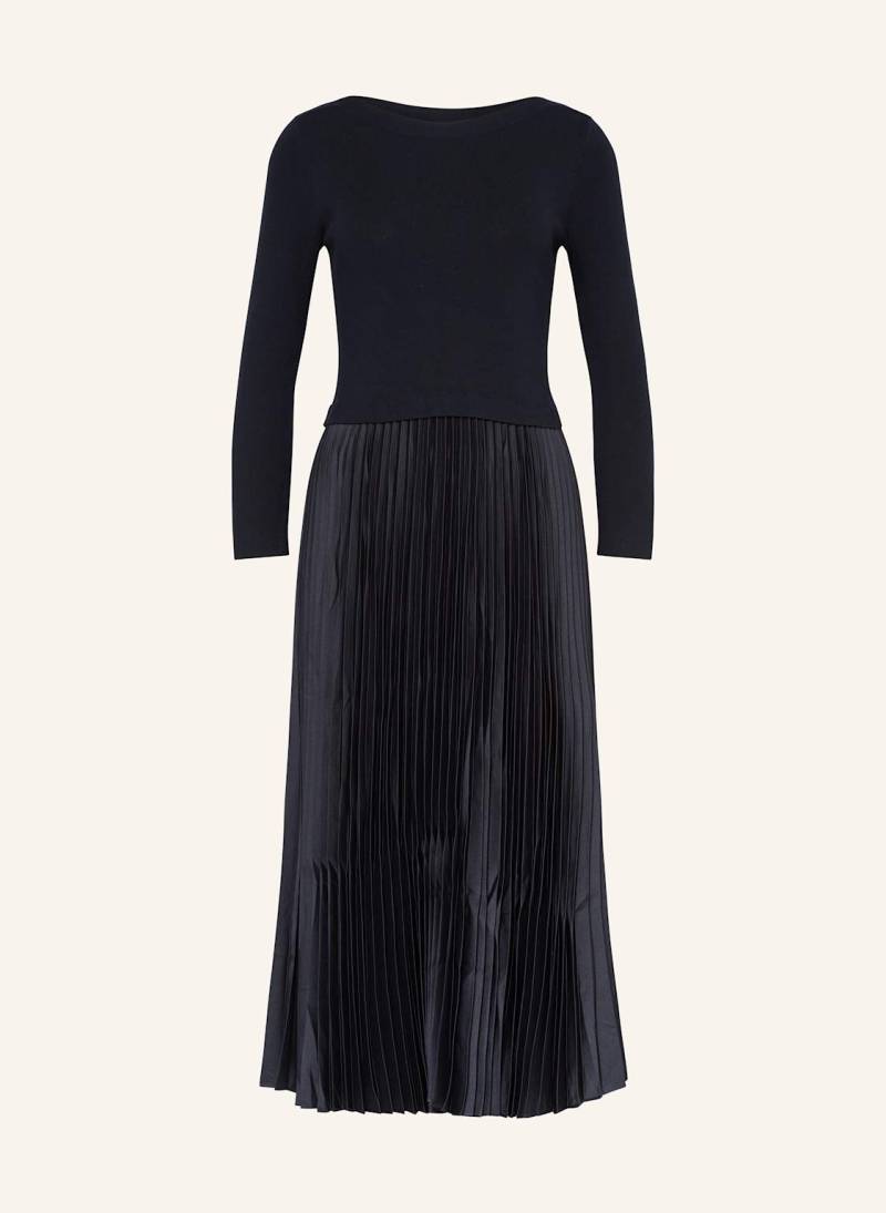 Hobbs Kleid Lucinda Im Materialmix blau von Hobbs