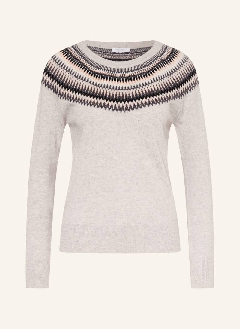 Hobbs Pullover Greta Mit Merinowolle Und Glitzergarn grau von Hobbs