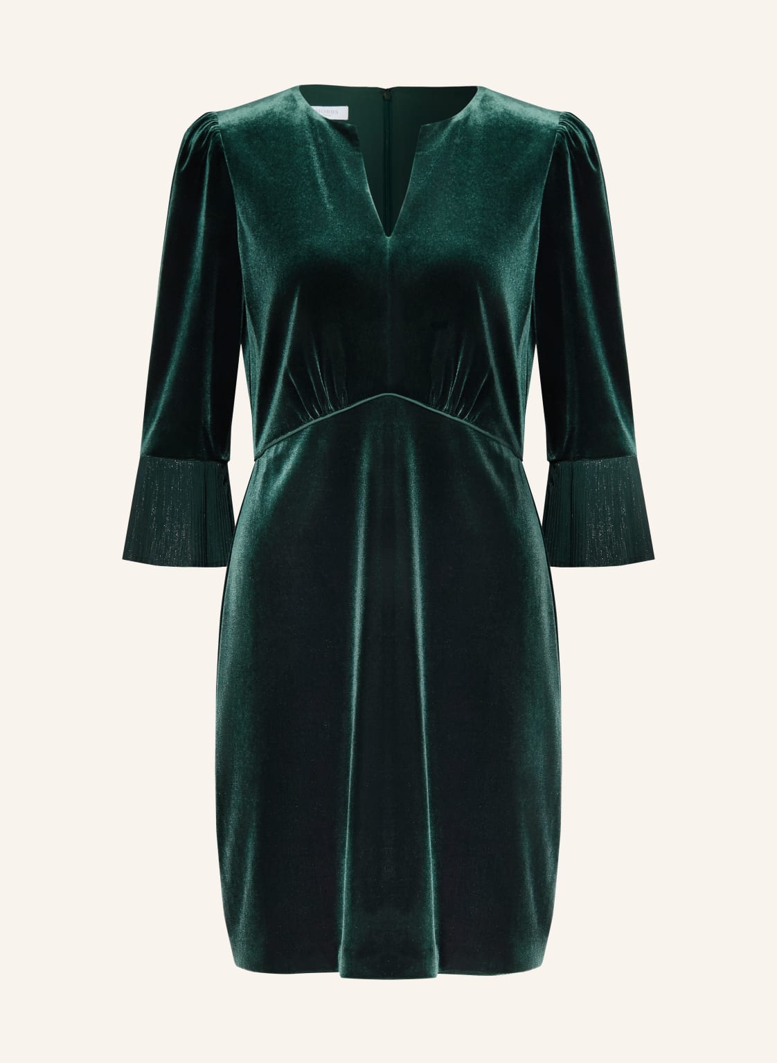 Hobbs Samtkleid Violet gruen von Hobbs