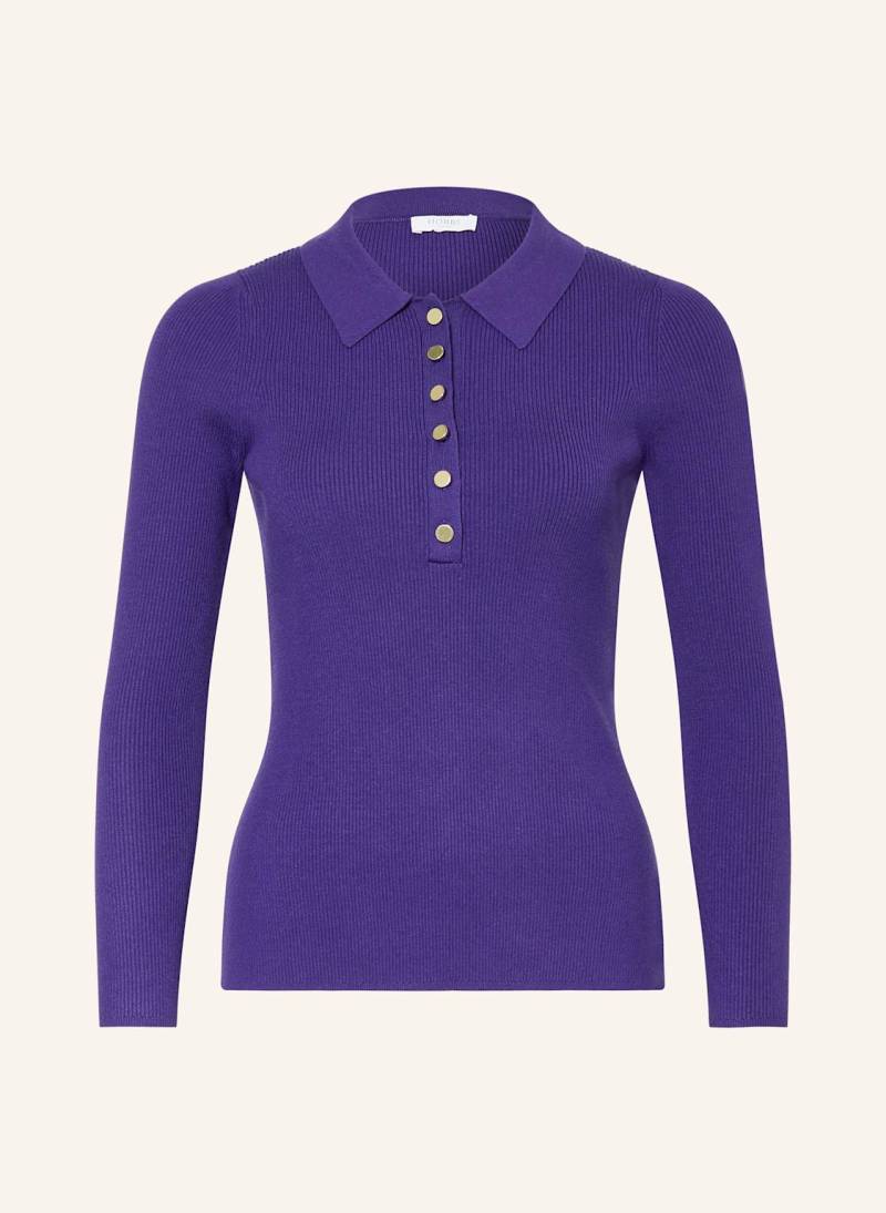 Hobbs Strick-Poloshirt Fara lila von Hobbs