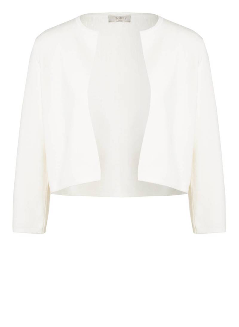 Hobbs Strickbolero Ella Mit 3/4-Arm weiss von Hobbs