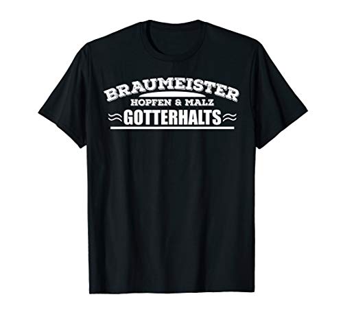 Herren Bierbrauer Braumeister T-Shirt I Geschenk Bier Brauerei Herren Bierbrauer Braumeister T-Shirt I Geschenk Bier Brauerei von Hobby Beruf Bierbrauen Shirts & Geschenke